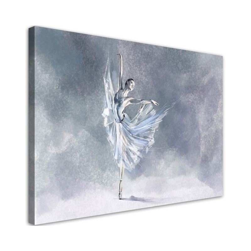 Stylish Canvas painting for living room - Piruet of a ballerina | FEEBY