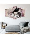 Stylish Canvas painting for living room - Piano abstract | FEEBY