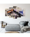 Stylish painting for living room - Guitar abstract | FEEBY