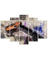 Stylish painting for living room - Guitar abstract | FEEBY