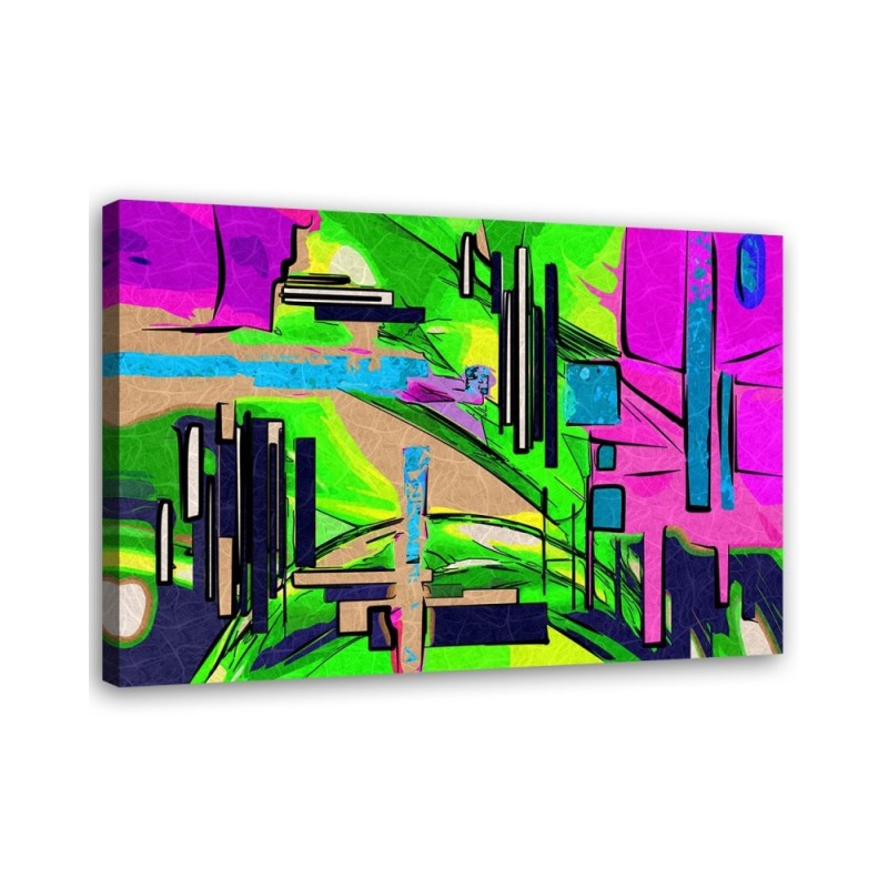 Stylish Canvas paintings for the wall - Abstract landscape | FEEBY