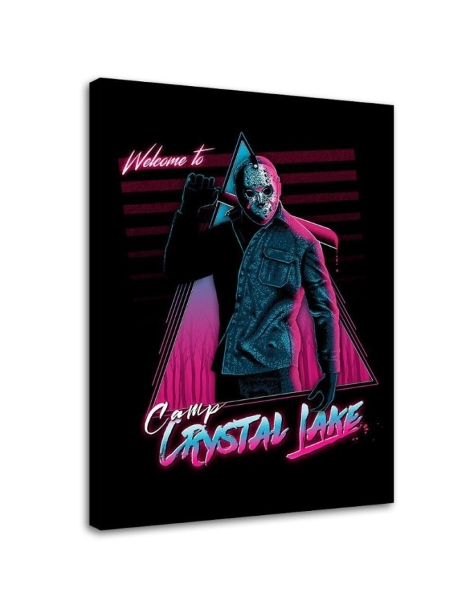 Canvas print Crystal lake -...