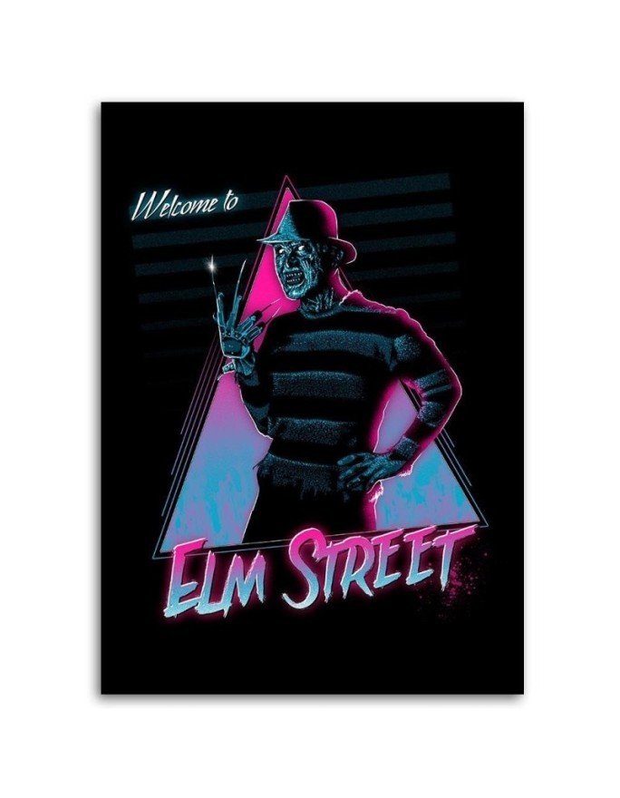 Stylish paintings for the wall - Neon Elm Street DDJVigo | FEEBY