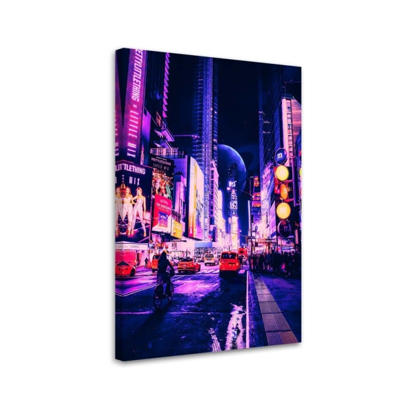 Stylish Canvas paintings for the wall - Neons in Tokyo James Garcia Vega | FEEBY