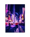 Stylish Canvas paintings for the wall - Neons in Tokyo James Garcia Vega | FEEBY