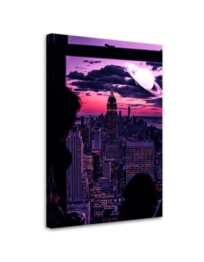 City view - Modern paintings for the living room | FEEBY