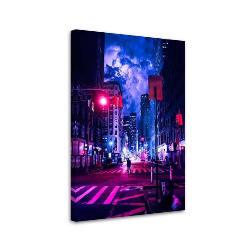 Overcast sky - Modern Canvas paintings for the wall | FEEBY