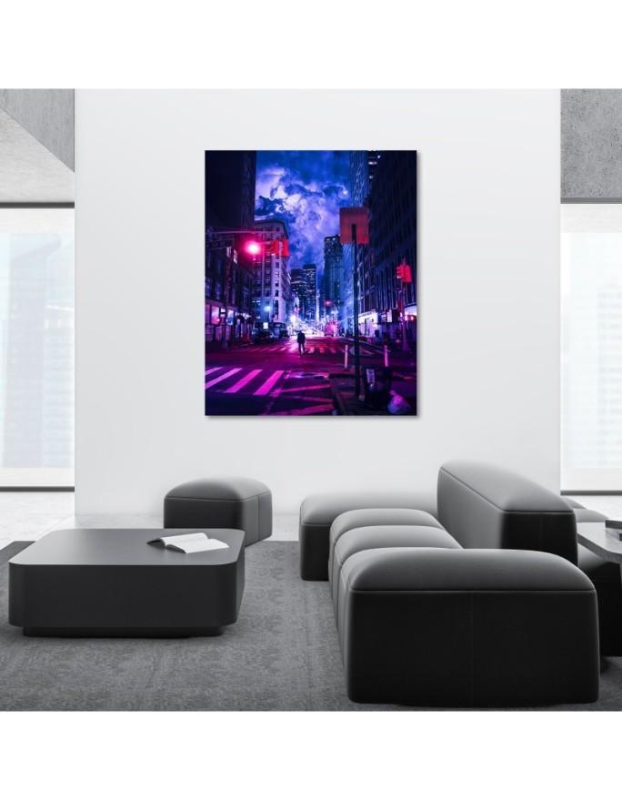 Overcast sky - Modern Canvas paintings for the wall | FEEBY