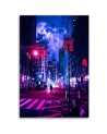 Overcast sky - Modern Canvas paintings for the wall | FEEBY