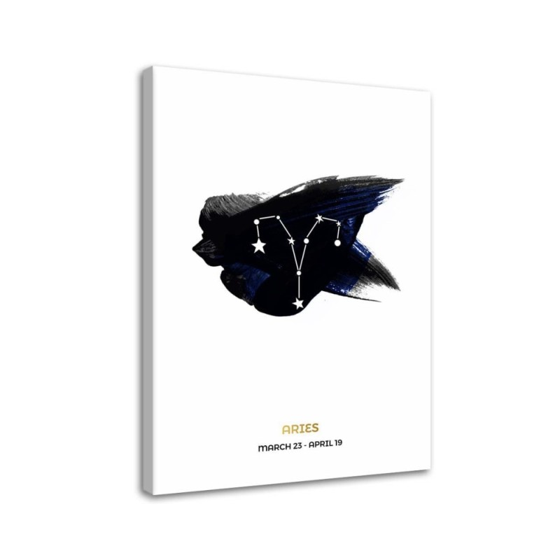 Zodiac sign Aries - Modern wall art painting | FEEBY