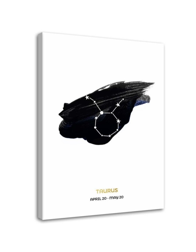 Fashionable paintings for the living room - Zodiac sign Taurus | FEEBY