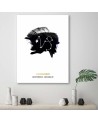 Fashionable Canvas prints for the living room - Zodiac sign Capricorn | FEEBY