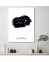 Fashionable Canvas prints for the living room - Zodiac sign Aquarius | FEEBY