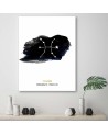 Fashionable Canvas prints for the living room - Zodiac sign Pisces | FEEBY