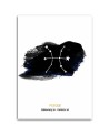 Fashionable Canvas prints for the living room - Zodiac sign Pisces | FEEBY