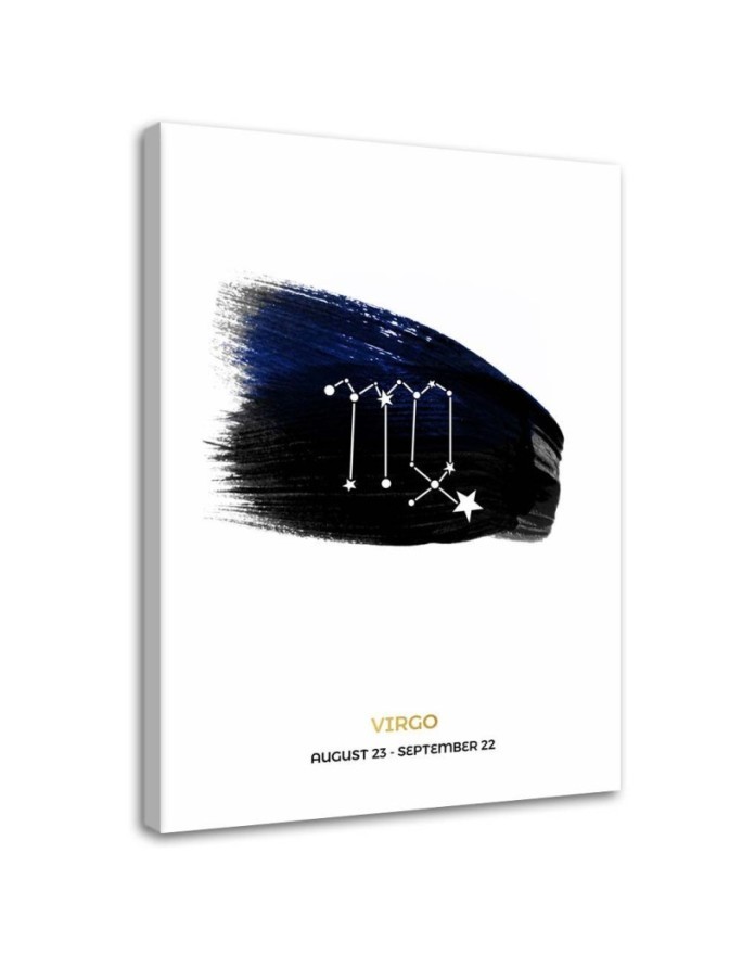 Canvas paintings for the living room - Zodiac sign Virgo | FEEBY