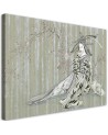 Oriental canvas painting - Traditional Japanese geisha | FEEBY