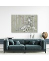 Oriental canvas painting - Traditional Japanese geisha | FEEBY