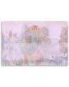 Stylish Canvas painting for living room - Lake view landscape | FEEBY
