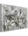 Stylish Canvas painting for living room - Lotus flowers | FEEBY