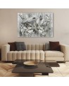 Stylish Canvas painting for living room - Lotus flowers | FEEBY