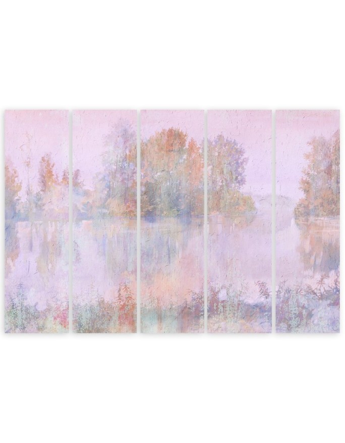 Stylish painting for living room - Lake view | FEEBY
