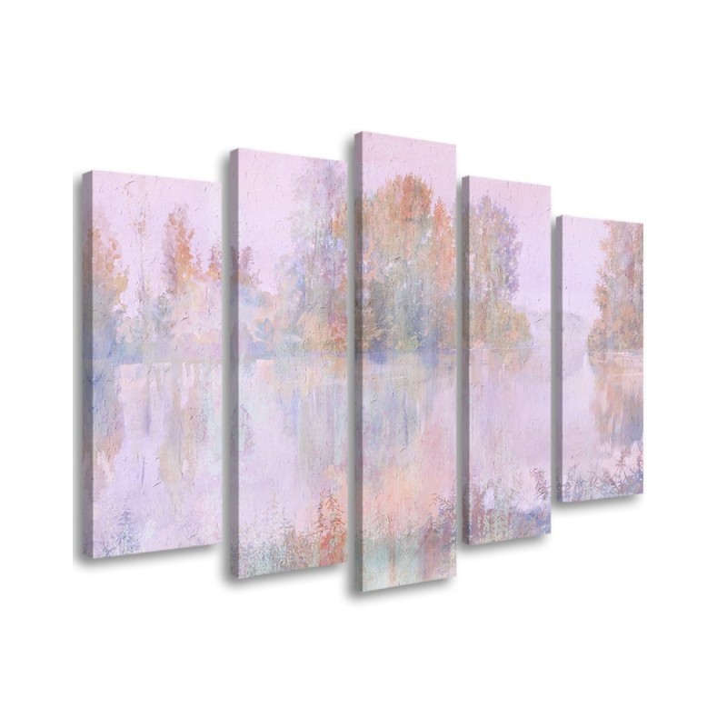 Stylish Canvas paintings for the wall - Lake view | FEEBY