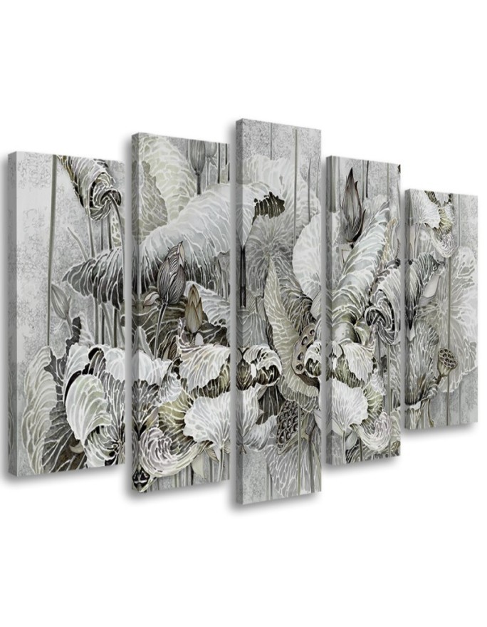 Stylish Cnvas paintings for wall - Lotus Blossom | FEEBY