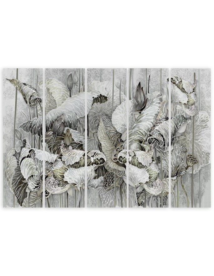Stylish paintings for wall - Flowers of the sacred lotus | FEEBY