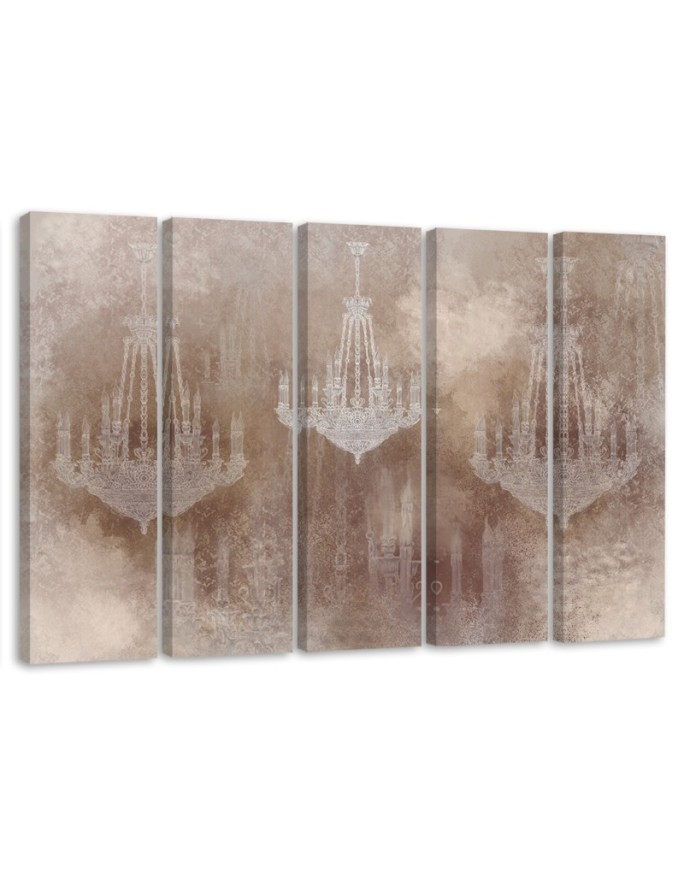 Stylish Canvas paintings for wall - Chandeliers | FEEBY