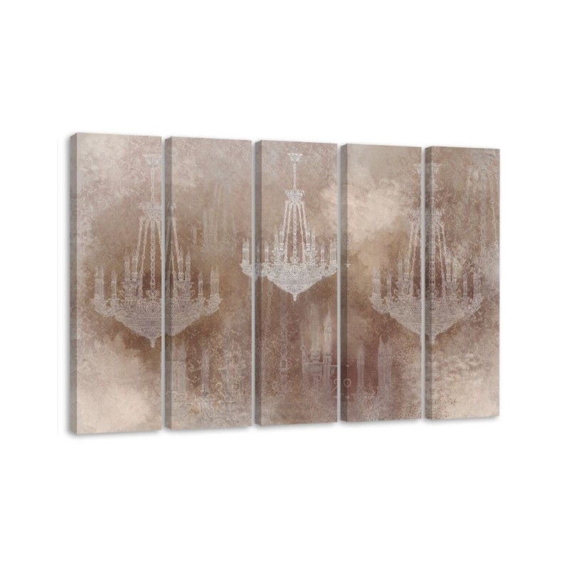 Stylish Canvas paintings for wall - Chandeliers | FEEBY