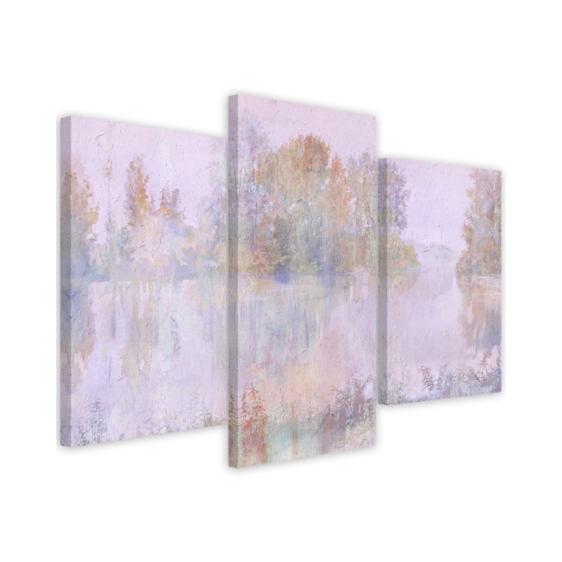 Modern paintings for wall - Lake view | FEEBY