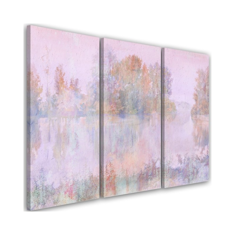 Modern wall art paintings - Lake view | FEEBY