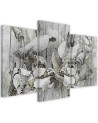 Flowers of the sacred lotus - Modern paintings for wall | FEEBY