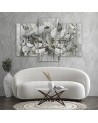 Flowers of the sacred lotus - Modern paintings for wall | FEEBY