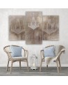 Chandeliers - Modern paintings for the living room | FEEBY