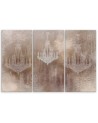 Chandeliers - Abstract painting on canvas | FEEBY