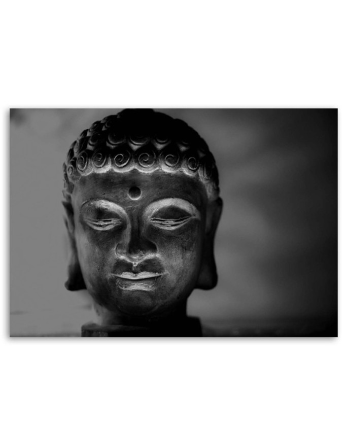 Buddha head orient - Oriental wall art paintings | FEEBY