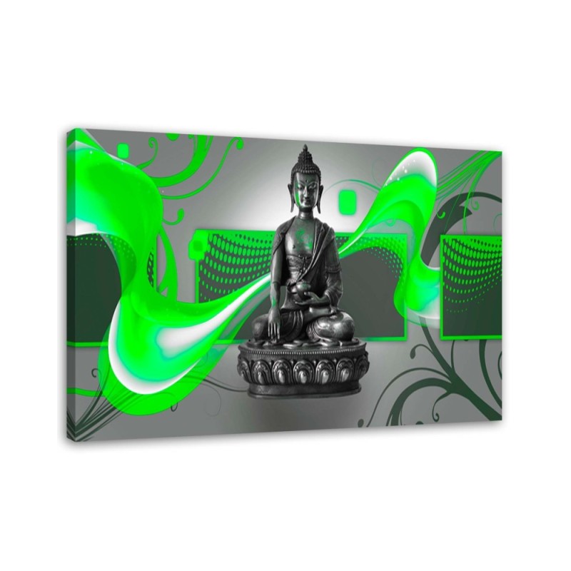 Buddha meditation abstract - Oriental wall art paintings | FEEBY
