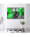 Buddha meditation abstract - Oriental wall art paintings | FEEBY