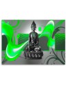 Buddha meditation abstract - Oriental wall art paintings | FEEBY