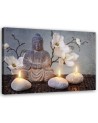 Canvas prints abstract on canvas - for living room Buddha zen spa | FEEBY
