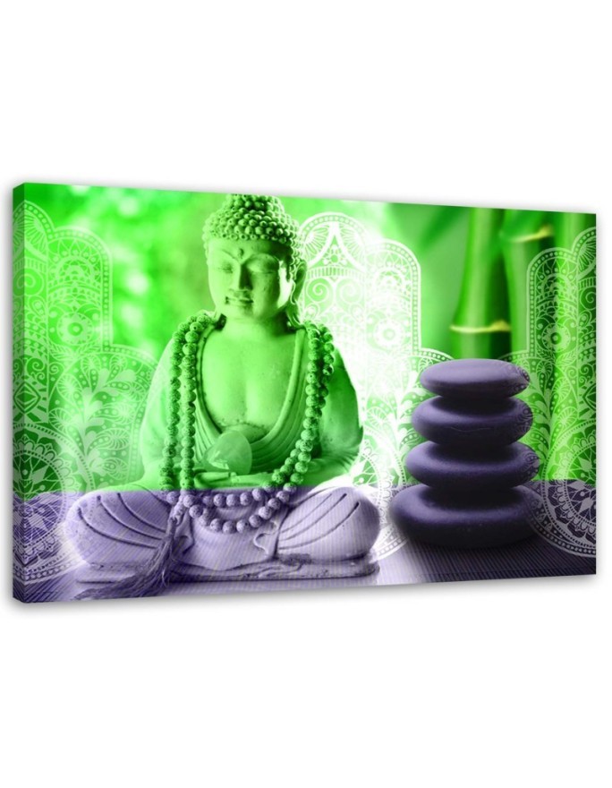 Canvas prints abstract on canvas - Buddha Zen Spa | FEEBY