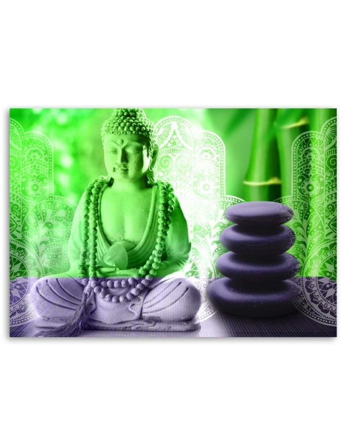 Canvas prints abstract on canvas - Buddha Zen Spa | FEEBY