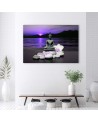 Canvas prints abstract on canvas - Buddha on stones | FEEBY