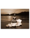 Canvas prints abstract on canvas - Buddha on zen stones | FEEBY