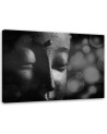 Canvas prints zen Buddhism - Buddha face and circles | FEEBY