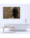 Canvas prints zen Buddhism - Buddha's head | FEEBY