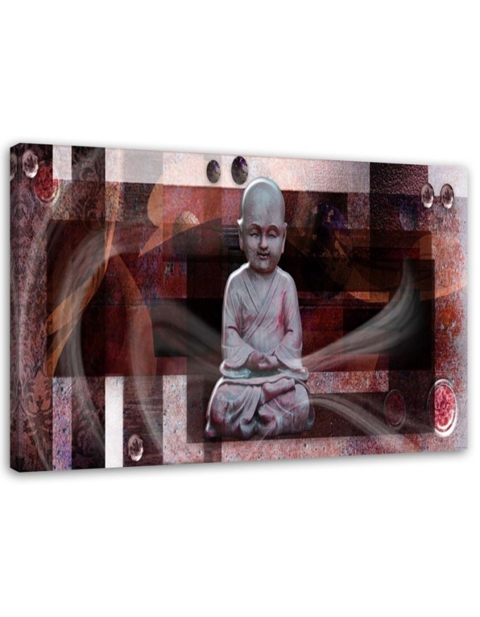 Abstract painting on canvas - Buddha abstract zen | FEEBY