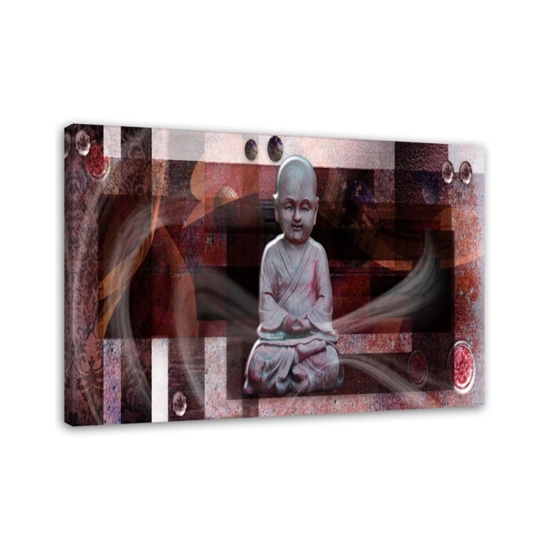 Abstract painting on canvas - Buddha abstract zen | FEEBY